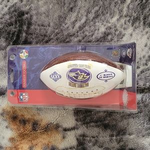 Baltimore ravens superbowl XXXV souvenir mini football